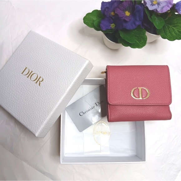 Christian Dior Pink Trifold Wallet - Picture 3 of 8